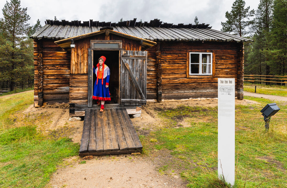 Samisches Museum und Naturzentrum Siida. - Sámi Museum & Nature Centre Siida